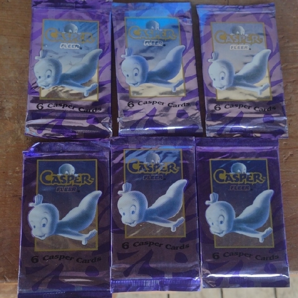 Casper Fleer Trading Card Packs